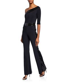 Style Guide: How To Wear a Jumpsuit for Evening Events - Inspirations and Celebrations Rompers For Women, Silk Romper, Designer Jumpsuits, Jumpsuits And Rompers, Dress The Population