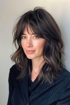 Haircut Ideas, Thick Hair, Long Hair, Bangs, Hair