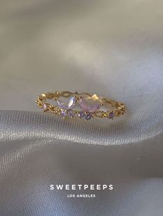 Cute Gold Ring Jewelry, Cute Gold Wedding Rings, Good Rings, Pastel Ring, Stylish Jewelry Accessories, Baby Ring