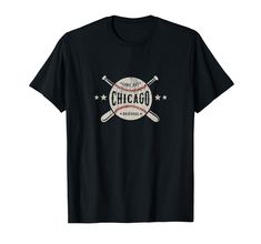 PRICES MAY VARY. Cool vintage graphic Chicago Illinois baseball t-shirt is perfect for sports fans from Chicago Illinois that love the game of baseball. Show your pride and love for Chicago IL with this original creative game day t-shirt design. Makes a great gift for any baseball fan that loves & calls Chicago Illinois home. This old school distressed retro worn looking graphic sports design tee is available in several colors for mens womens and kids tees. Lightweight, Classic fit, Double-needl Halloween Hombre, Baseball Graphic Tees, Chicago Baseball, Kids Tees, Mens Workout Clothes, Baseball Fan, Vintage Baseball, Vintage Graphic, Cool Vintage