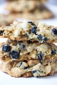 the best cookies ever blueberry granola cookies make these for your next hiking trip