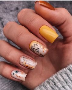 Art On Nails, Nail Fashion Trends, Sassy Nails, Simple Nail Art Designs, Nail Art Wedding, Short Acrylic Nails Designs, Fall Nail Art, Autumn Nails, Fall Nail