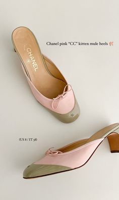 Kitten Heel Shoes Outfits, Pink Cc, Mule Heels, Shoes Heels Classy, Wedding Guest Shoes, Stunning Shoes, Fancy Shoes, Shoe Inspo, Aesthetic Shoes