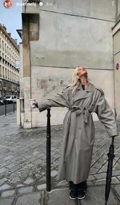 Fall Trench Coat, Fall Trench, Cropped Trench Coat