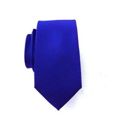 Mens Necktie Ultramarine Blue Skinny Silk Tie With by TieObsessed Classic Blue Neckwear For Office, Classic Party Ties With Pocket Square, Blue Standard Tie For Formal Suit, Blue Formal Suit And Tie Accessories, Blue Semi-formal Necktie, Classic Blue Standard Tie, Classic Blue Neckwear For Semi-formal Occasions, Blue Semi-formal Standard Tie, Blue Semi-formal Neckwear