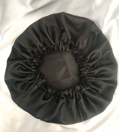 Black Hand Made Satin Hair Cover, Soft Feel and breathable to wear, Elastic band and light in weight. Suitable for both Long and Short Hair Care, it keeps hairstyles together and is suitable for Casual outdoors and indoors everyday wear. Ladies Satin Bonnet: Sleep Hat, Night Silk Feel Cap, Head Wraps are suitable for ladies and girls  Size  Small 20-21 inches Medium 22-23 inches Large 24-25 Hair Wraps For Sleeping, Sleep Hat, Night Hairstyles, Silk Bonnet, Satin Bonnet, Hair Bonnet, Shower Caps, Black Curly Hair, Hair Cover