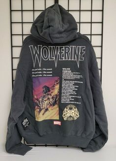 Darc Sport x Marvel Wolverine "Berserk" Premium Zip Up Hoodie Size Medium *Ltd. 1000/SOLD OUT*. Each item is individually numbered out of the 1000 made. Condition is "New with tags" in sealed packaging. Shipped with USPS Priority Mail. Marvel Streetwear, Darc Sport Clothing, Darc Sport Outfit, Marvel Hoodie, Marvel Stuff, Marvel Hoodies, Gym Hoodie, Marvel Clothes, Sports Hoodies