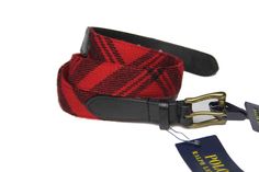 Ralph Lauren Belt, Red Outfit, Red And Black Plaid, Wool Plaid, Winter Accessories, Black Plaid