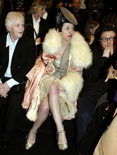 isabella blow - Google Search Isabella Blow, Queen Isabella, Fashion Week Dresses, Stella Tennant, Alexander Mcqueens, Philip Treacy, Alexander Mcqueen Fashion, Fashion Moments, Turtle Neck Dress