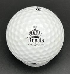 The Royals The King's Course Logo Golf Ball (1) Pinnacle 392 LS Pre-Owned