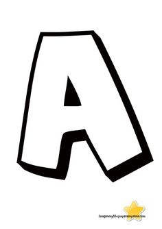 the letter a with an apple on top of it coloring pages, coloring sheets, alphabet letters