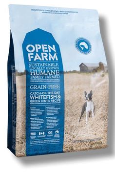 Open Farm Catch-of-the-Day Whitefish & Green Lentil Dry Dog Food Green Lentil Recipes, Green Lentil, Canada Food, Salmon Oil, Chicory Root, Green Lentils, Lentil Recipes, Natural Preservatives