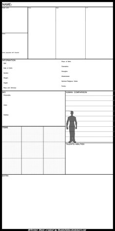 an image of a man's profile in the form of a blank sheet with lines