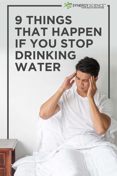 Severe Migraine, Not Drinking Enough Water, Synovial Fluid, Holistic Recipes, Holistic Health Remedies, Improve Brain Function, Cleanse Your Body, Dehydration, Off Grid Living