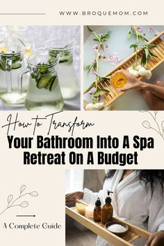 how to transform your bathroom into a spa retreat on a budget Spa Vibes Home, Spa Decor For Bathroom, How To Make Your Bathroom Feel Like A Spa, How To Create A Spa Like Bathroom, Spa Aesthetic Bathroom, Spa Bathroom Inspiration, Spa Bathroom Ideas Master Bath Decor, Spa Theme Bathroom