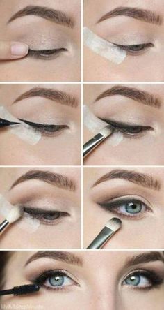 Eyeshadow Basics, Trendy Eyeshadow, Makeup Tutorial Step By Step, Graduation Makeup, Best Eyeshadow, Pose Fotografi, Makijaż Smokey Eye, How To Apply Eyeliner, Makeup Tricks