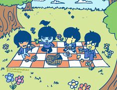 jolly picnic Beatles Matching Pfp, All You Need Is Love, Hot Cars, Cool Bands, Under The Sea