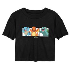 an image of pokemon t - shirt with the same character on it's chest