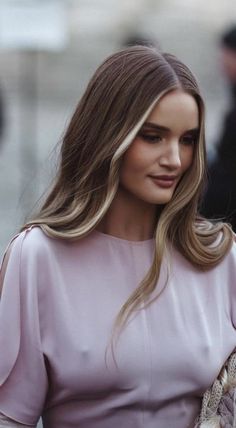 Rose Huntington Whiteley Hair, Rosie Huntington Hair, Hair Contouring, Beauty Hair Color, Brown Hair Balayage