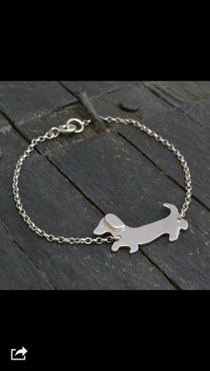 Sausage Dog Bracelet Devon And Cornwall, How To Make Rings, Weiner Dog, Sausage Dog, Metal Words, Alpaca, Handmade Silver, Dachshund, Arrow Necklace