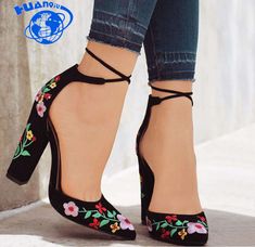 Women High Heels, Ankle Strap Shoes, Womens Summer Shoes, Womens Shoes High Heels, Strap Shoes, Mode Vintage, High Heel Pumps