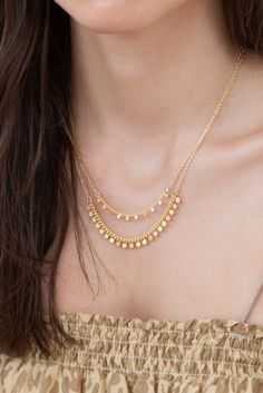 Yasmine Necklace Gold Necklaces Necklaces for Women | Etsy Delicate Gold Jewelry, Gold Bangles For Women, Modern Jewellery Design, Modern Gold Jewelry, Gold Necklace Indian, Gold Jewelry Simple Necklace, Gold Necklace Simple, Gold Rings Fashion, Gold Fashion Necklace