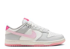 Wmns Dunk Low '520 Pack Pink Foam' - Nike - FN3451 161 | Flight Club Nike Dunk Low 520, Dunks White, Dunks Pink, Grey Dunks, Shoes Dunks, Blue Dunks, Pink Dunks, White Dunks, Low Dunks