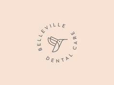 the logo for believillee dental care, which is designed to look like a bird