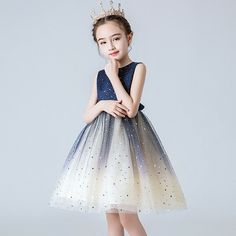 Product Details Sleeveless  Cinched waist  Tulle overlay  Cotton lined  Round neckline  Allover stars Back zipper Fabric & Care Lining: 100% Cotton  Overlay: 100% polyester tulle   Size Conversion Chart  4=110CM  5-6=120CM  7-8=130CM  9-10=140CM  11-12=150CM 13-14=160CM Please note that these sizes are sized generously for a comfortable fit, with room to grow. Young Bridesmaid Dresses, Tulle Tutu Dress, African Dresses For Kids, Celestial Wedding, Toddler Flower Girl Dresses, Wedding Girl, Girls Formal Dresses, Bridesmaid Party, Black Bridesmaid Dresses