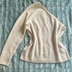 Super Cozy Size Au10 Which Is A Us 4/6 70% Wool 30% Cashmere No Major Flaws Besides Some Pilling Due To Nature Of The Fabric Christopher Esber, Cashmere Wool, Colorful Sweaters, Knit Sweater, Wool Blend, Knitted Sweaters, Cashmere, One Shoulder, Sweaters For Women