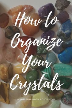 You won't believe how easy and affordable this idea is for organizing and storing your crystals and gemstones! #crystals #gemstones #gems #crystalhealing #organize #organizing #storage #storagesolutions #tips #tipsandtricks #tutorial Crystal Collection Display, Store Crystals, Organizing Storage, Displaying Crystals, Tai Chi Chuan, Gemstones Crystals, Crystals Healing Properties, Spiritual Crystals, Gemstone Meanings