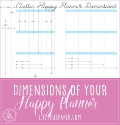 the printable planner for happy planner