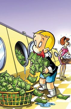 Richie Rich Comics, Simpson Wallpaper Iphone, Dope Cartoons, Rich Art, Richie Rich, Image Swag, Graffiti Wallpaper, Dope Cartoon Art