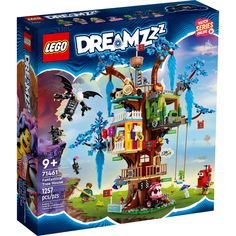 the lego dream treehouse is in its box