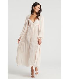 Rya Collection True Love Solid Chiffon Long Robe | Dillard's Linen Robe, Bridal Lingerie, Dillard's, Body Shapes, True Love, Clothing Accessories, Latest Trends, Lounge Wear, Chiffon