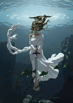 Astrologer Aesthetic, Underworld Goddess, Magical Childhood, Sea Witch, Under Water, Art And Illustration, Fantasy Inspiration, 영감을 주는 캐릭터