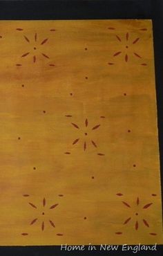 an image of a rug that looks like it is made out of wood and has been painted