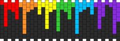 an image of a pixel pattern with different colors on the same color as it appears to be