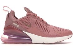 Nike Air Max 270 Rust Pink (W) Cool Nike Shoes, Expensive Outfits, Huarache Shoes, Nike Airmax 270, Athletic Attire, Sneakers Nike Air, Sporty Fashion, Sneakers Nike Air Max, Cute Nike Outfits