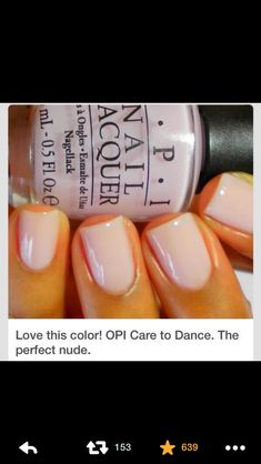 Nude Pink Nails, Rose Nail Design, Milky Nails, Nude Nail Polish, Winter And Christmas, Nude Nail, Opi Nail Lacquer