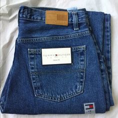 Tommy Hilfiger Jeans Women’s Jeans Classic Fit Tommy Hilfiger Jeans Woman, Frayed Hem Jeans, Tommy Hilfiger Vintage, Flare Denim Jeans, Patched Jeans, Vintage Tommy Hilfiger, Tommy Hilfiger Jeans, Carpenter Jeans, Boot Cut Denim