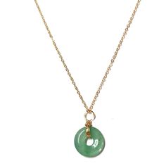 Green Jadeite Jade Circle Pendant Necklace Gold Jade Necklace, Jade Donut Necklace, Jade Necklace Pendant, Style Moodboard, Styling Inspiration, Circle Pendant Necklace, Jade Necklace, Jade Jewelry, Circle Necklace