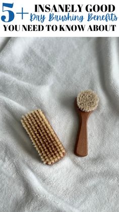 Wow! My sister has started doing this dry brushing technique and it has helped her skin so much. I'm so excited to give it a try for myself!