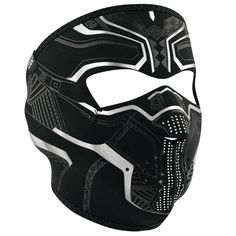 The ZANheadgear Neoprene Face Mask features full coverage of the face and ears with stretchy, warm and water resistant 2mm thick neoprene. Like most ZANheadgear face masks it has a black stretch nylon trim for added durability and clean finish. A hook and loop closure allows for adjustability and ensures great fit, and can even be lengthened with our Neoprene Extension Piece (sold separately). Provides coverage of the ears, nose and cheeks from the elements. Can be used with or without a helmet. Neoprene Face Mask, Face Gear, Motorcycle Face Mask, Event Shirts, Pelo Afro, Cool Masks, Tactical Clothing, Full Face Mask, Mens Accessories Fashion