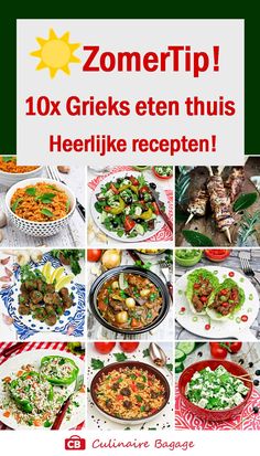 Geniet van de authentieke Griekse keuken! Gewoon thuis! Met deze 10 verrukkelijk recepten lukt dat zeker. Kies voor Griekse salades, Grieks stoofvlees, Griekse gemarineerde feta, kruidige Griekse spiesjes, Griekse gehaktballetjes, Griekse orzo en meer! Ook kinderen vinden deze gerechten erg lekker.