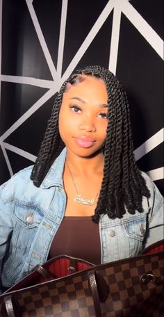 4b Hairstyles, Slay Hairstyles, Girl Heaven, Twisted Hair, Braided Hairstyles For Black Women Cornrows, Hairstyles Pictures, Braids Styles, Faux Locs Hairstyles