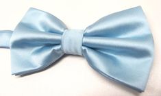 Mens Bowtie. Pastel Blue Bowtie With Matching Pocket Square Option Adjustable Blue Bow Tie, Adjustable Blue Standard Bow Tie, Adjustable Blue Standard Tie Bow, Blue Adjustable Standard Tie Bow, Classic Blue Satin Bow Tie, Blue Satin Bow Tie, Adjustable Blue Bow With Bow Tie Back, Elegant Blue Adjustable Bow Tie, Adjustable Blue Satin Bow