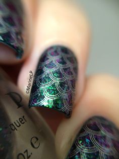 Nails Mermaid, Aquarium Nails, Fish Nails, Nail Art Halloween, Nails Green, Mermaid Nails, Rainbow Fish, Best Nail Art Designs, Best Nail Art