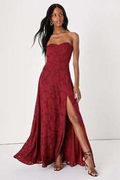 Mahogany Prom Dress, Prom Dresses Burgandy, Desert Wedding Guest Dress, Prom Dresses For Flat Chested Women, Marron Dresses, Christmas Formal Dresses, Prom 2024 Dress, Prom Dresses Corset Top, Long Maroon Dress