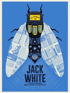 the poster for jack white's upcoming album